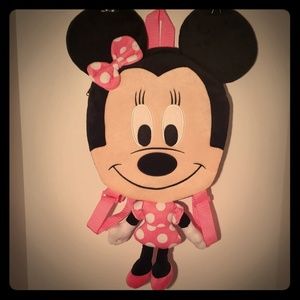 Disney Minnie Mouse Plush Backpack